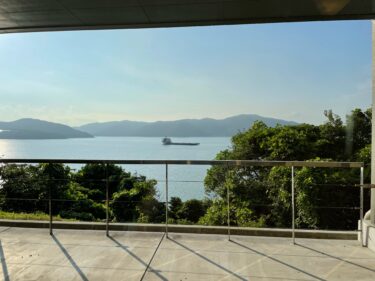 【大城温泉】恐竜が出迎える瀬戸内海が一望できる笠戸島の温泉【山口県下松市笠戸島】