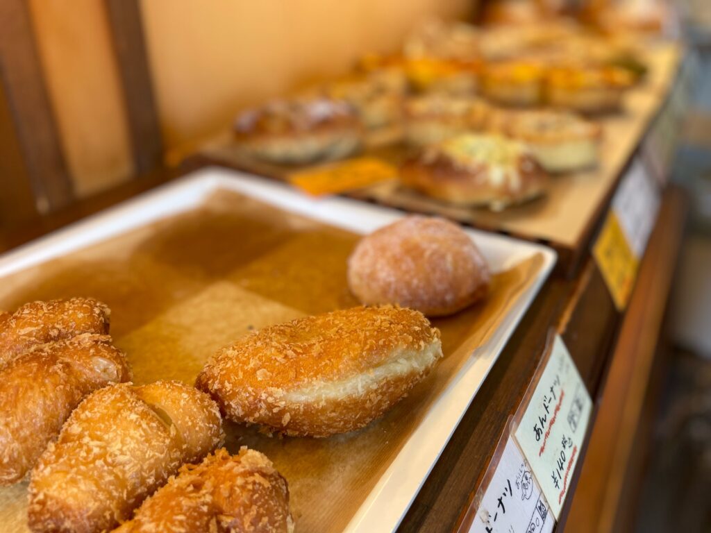 こんがりパン工房の店内