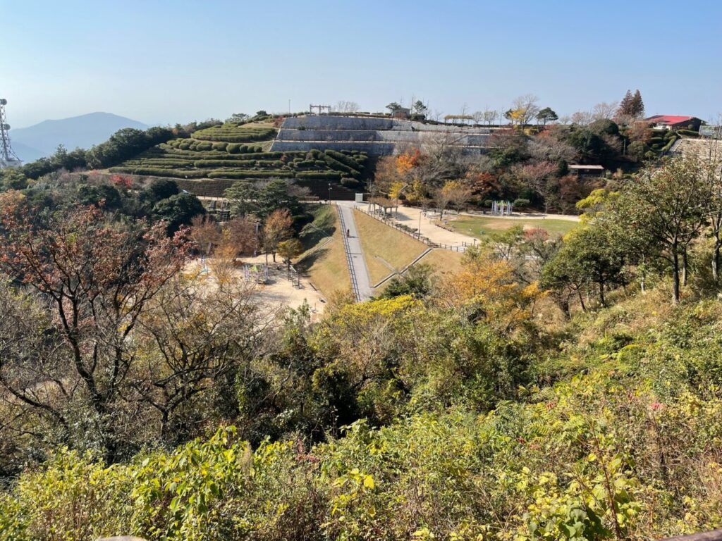 Panoramic view of Mount Ōhira Summit Park