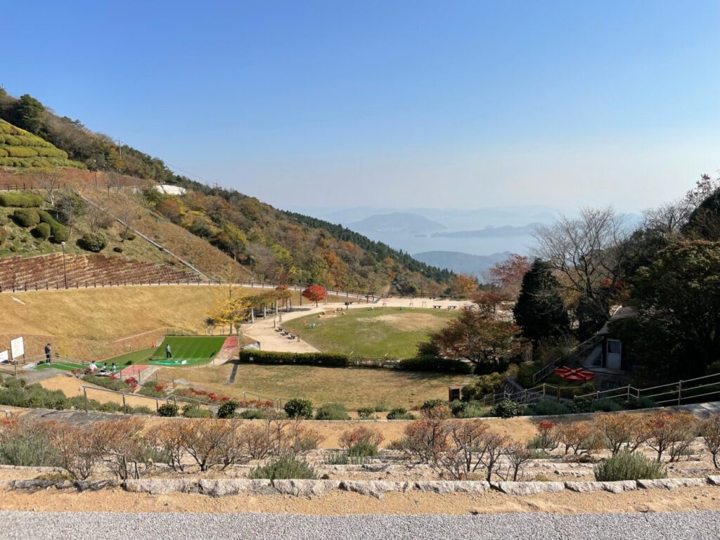 Superb view of Mount Ohirayama Summit Park