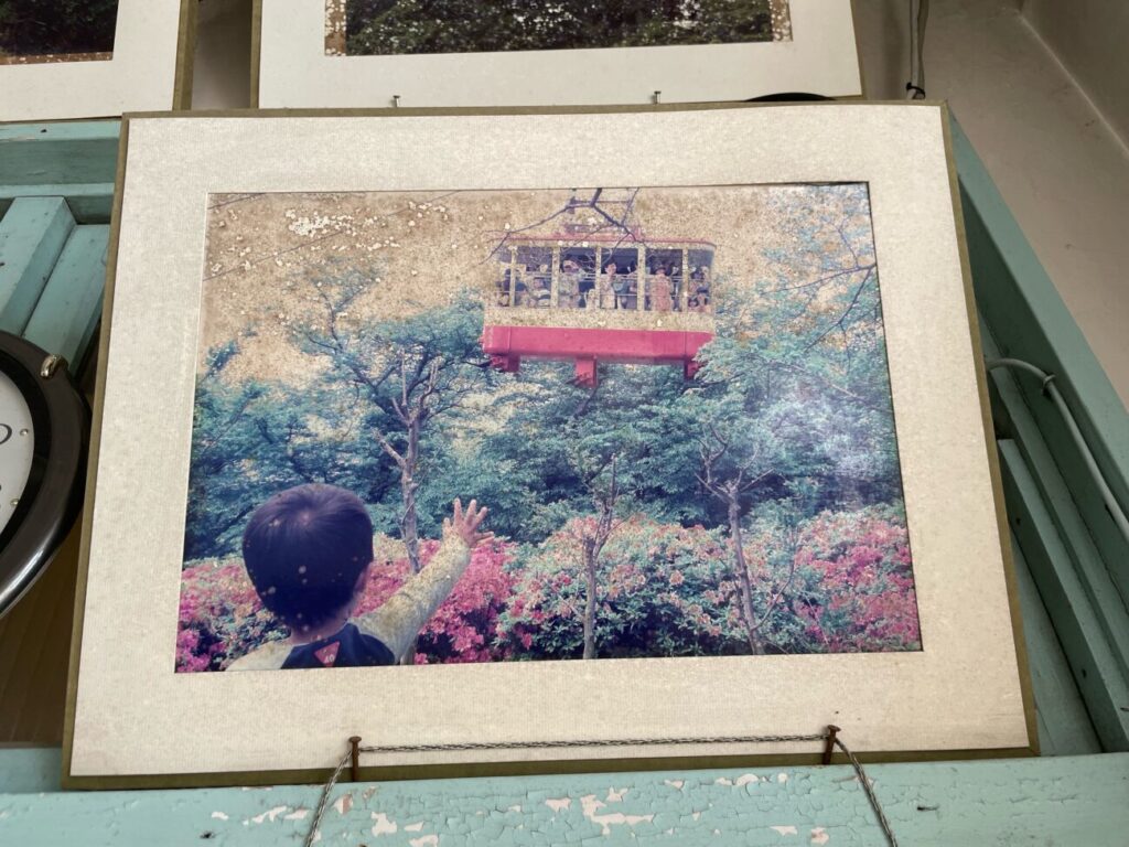 Old photos of the Ohirayama Ropeway