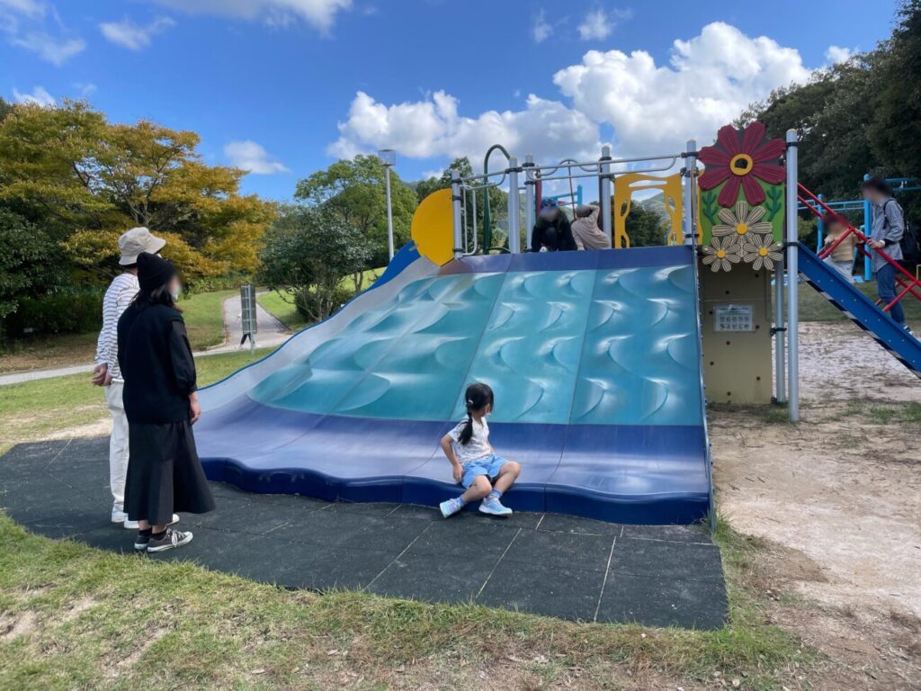 リフレッシュパーク豊浦の滑り台