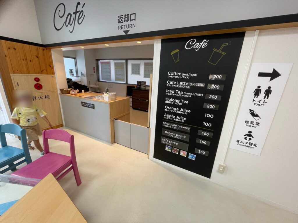 Moovi下関のカフェ