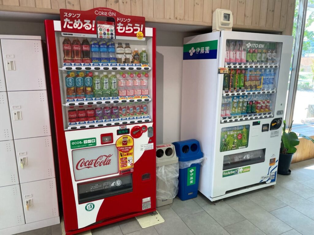 Moovi下関の自動販売機