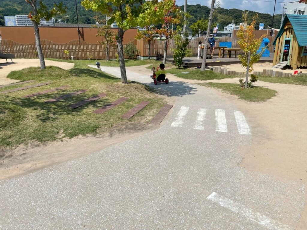 Moovi下関の三輪車コーナー