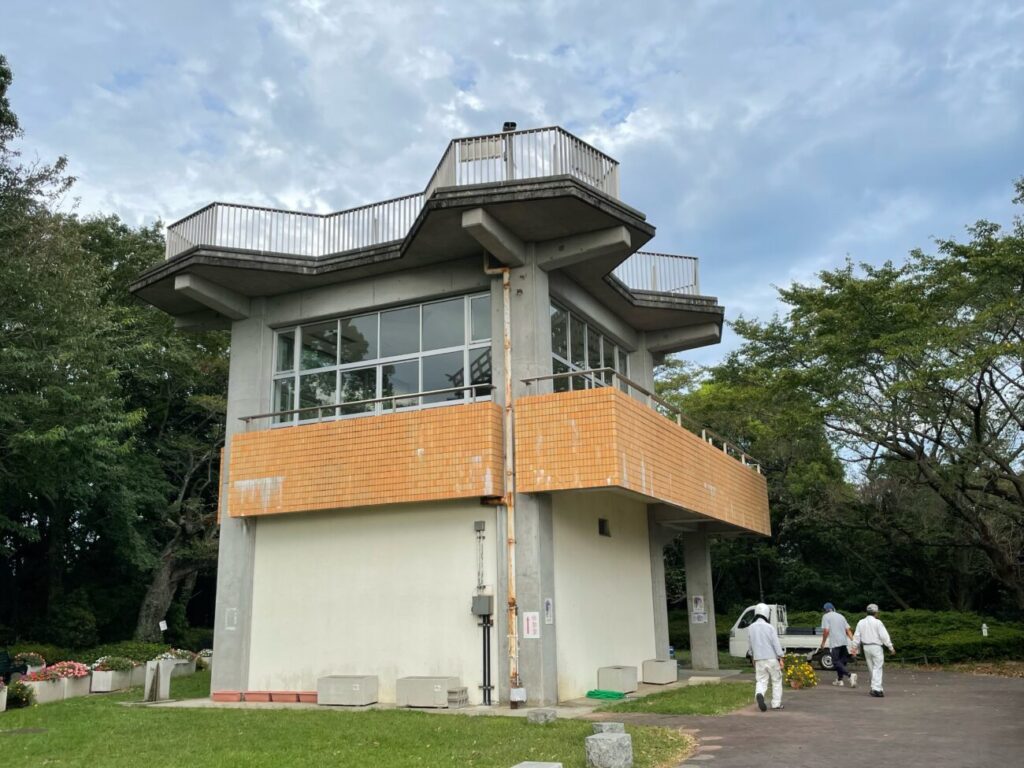 永源山公園の展望台