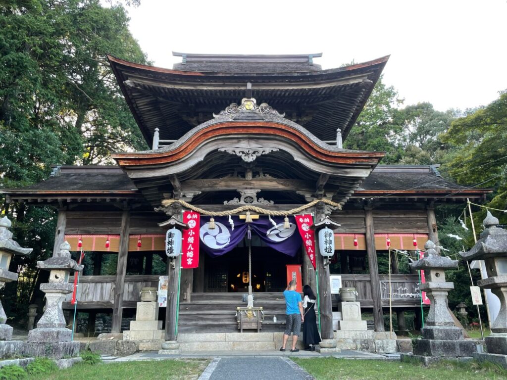 鰐鳴八幡宮の本殿