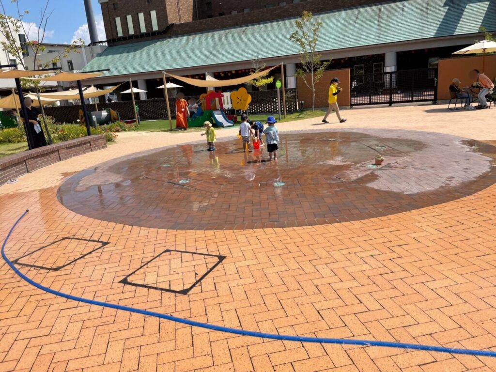 Moovi下関の噴水