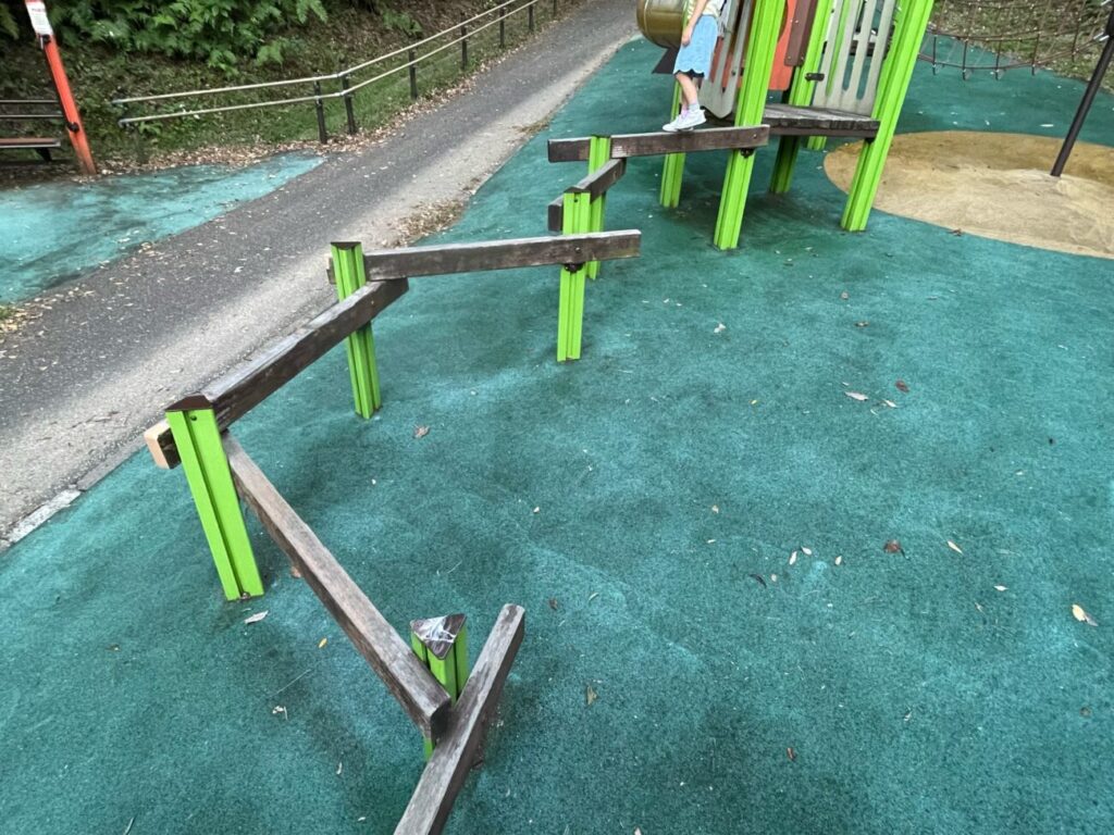 長門市総合公園の平均棒