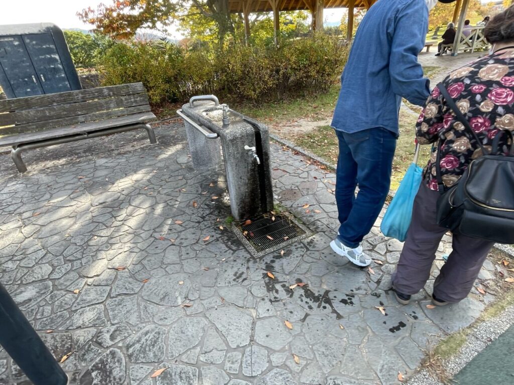 アデリーホシパーク（柳井ウェルネスパーク）の手洗い場