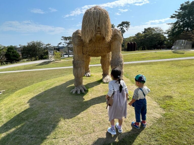UBEビエンナーレの彫刻