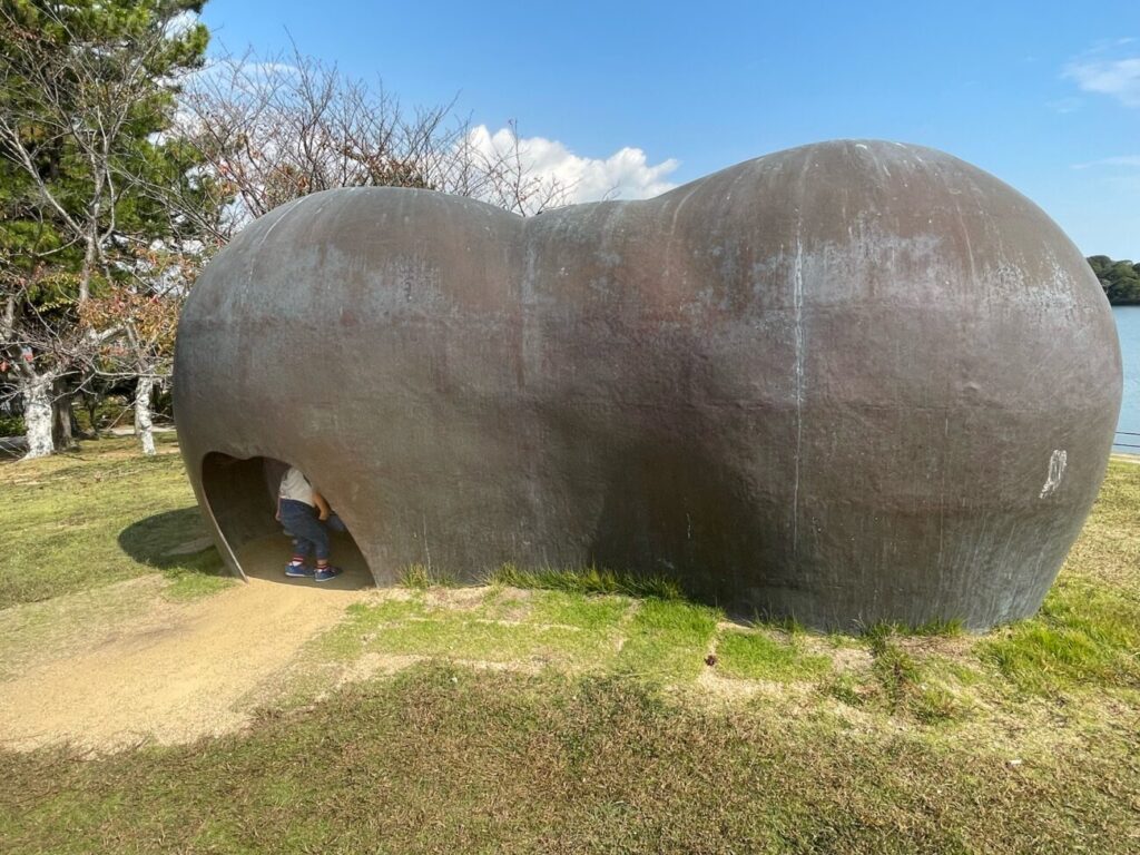 ときわ公園の彫刻