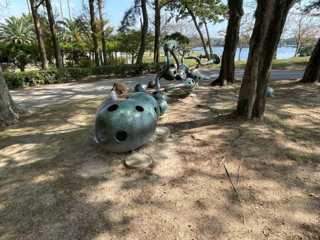 ときわ公園の彫刻