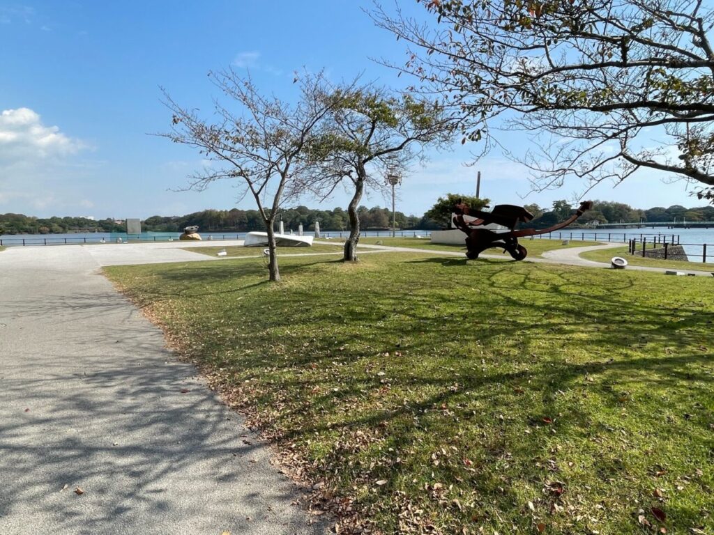 ときわ公園の彫刻