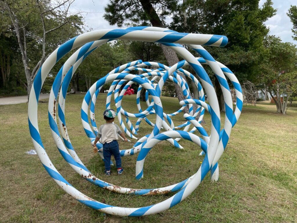 ときわ公園の彫刻