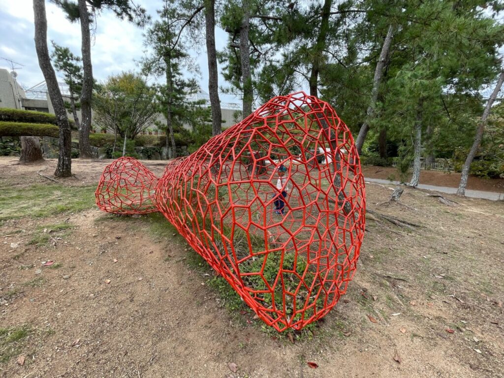 ときわ公園の彫刻