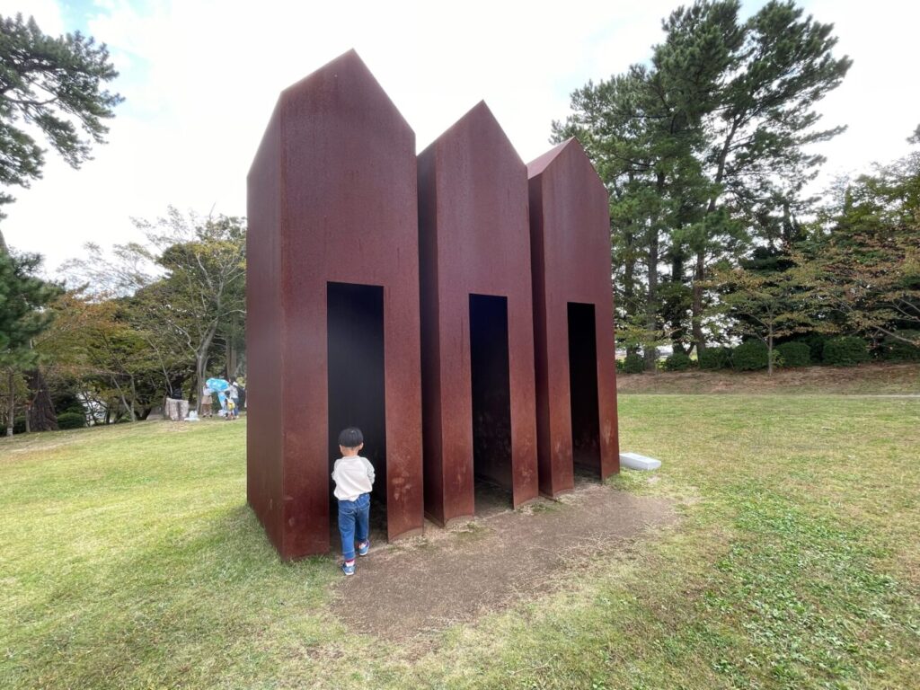 ときわ公園の彫刻