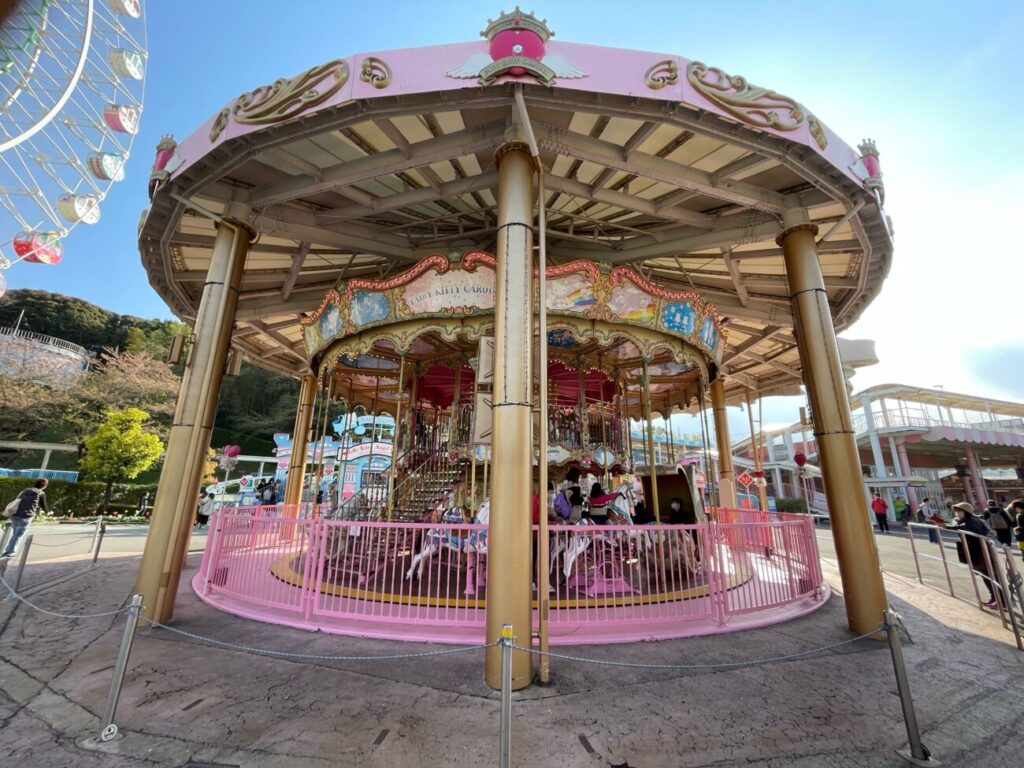 ハーモニーランドのメリーゴーラウンド