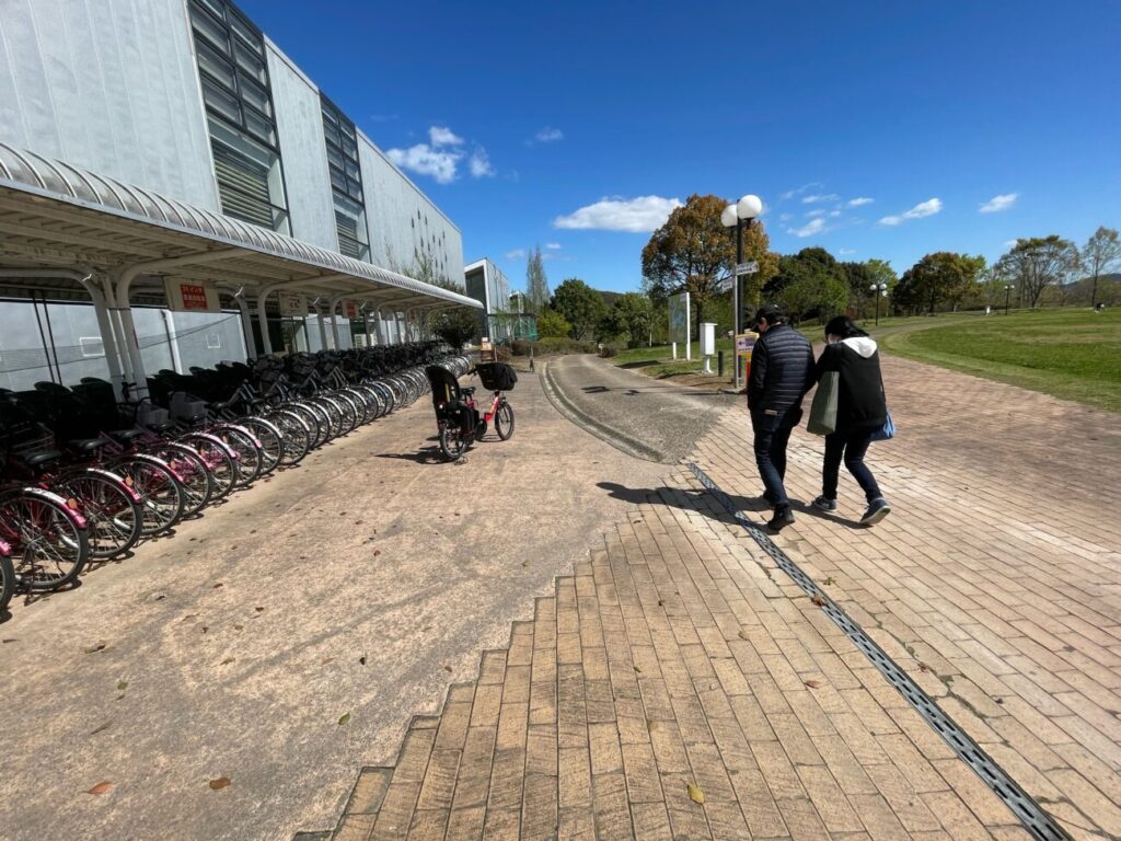 るるパークの貸自転車