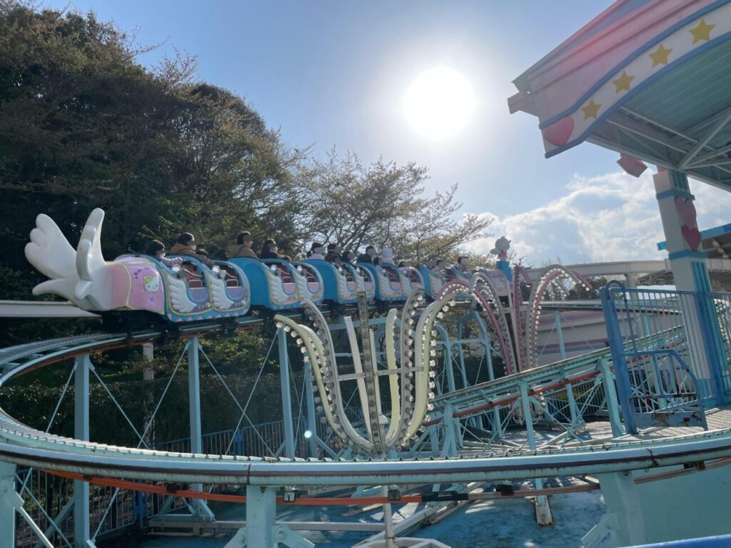ハーモニーランドのジェットコースター