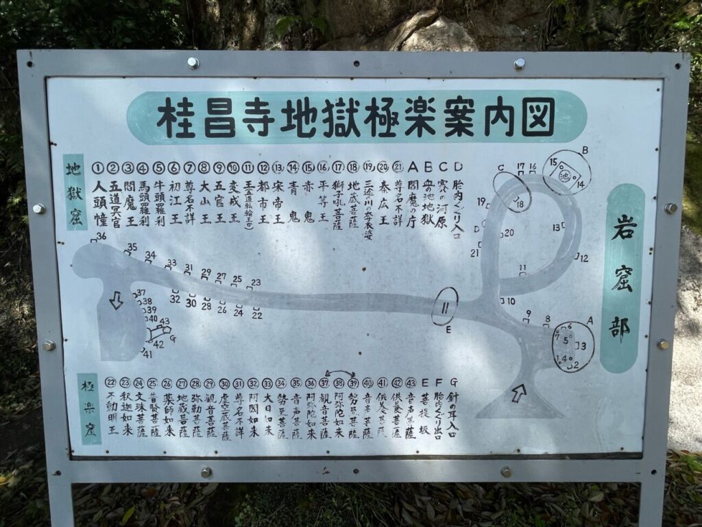 桂昌寺跡の地獄極楽の案合図