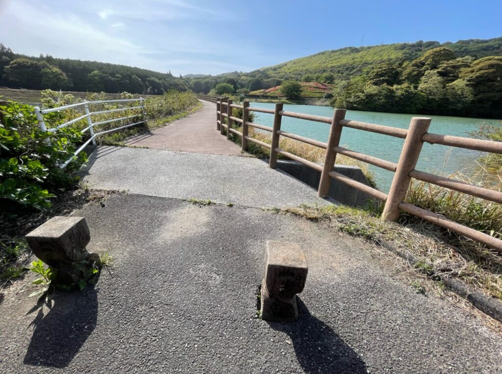 菅無田公園の農業用ため池