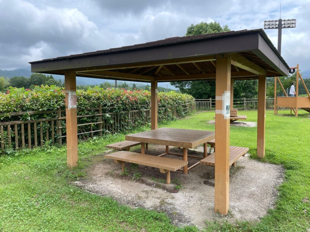 玖珂総合公園の休憩所